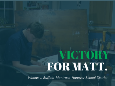 Woods Update: Major Settlement for Matt!