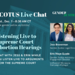 Today! Listening Live: Supreme Court Abortion Hearings
