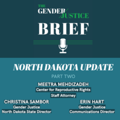 North Dakota Update Part Two: Abortion Rights