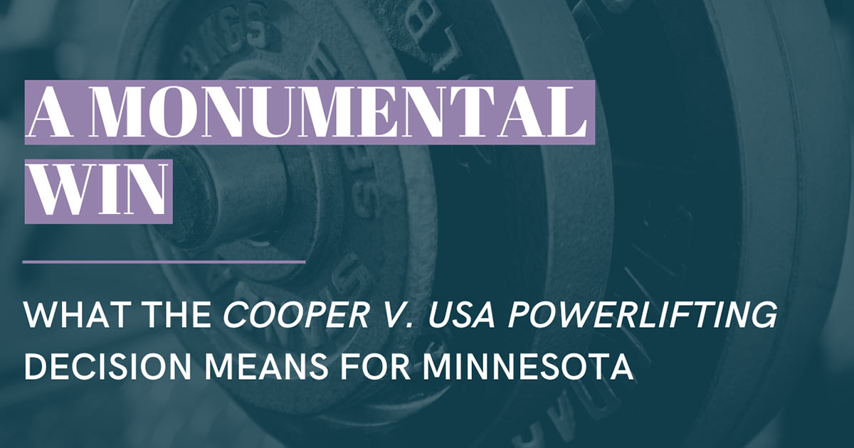 Three Things to Know About the Landmark <em>Cooper v. USA Powerlifting</em> Win