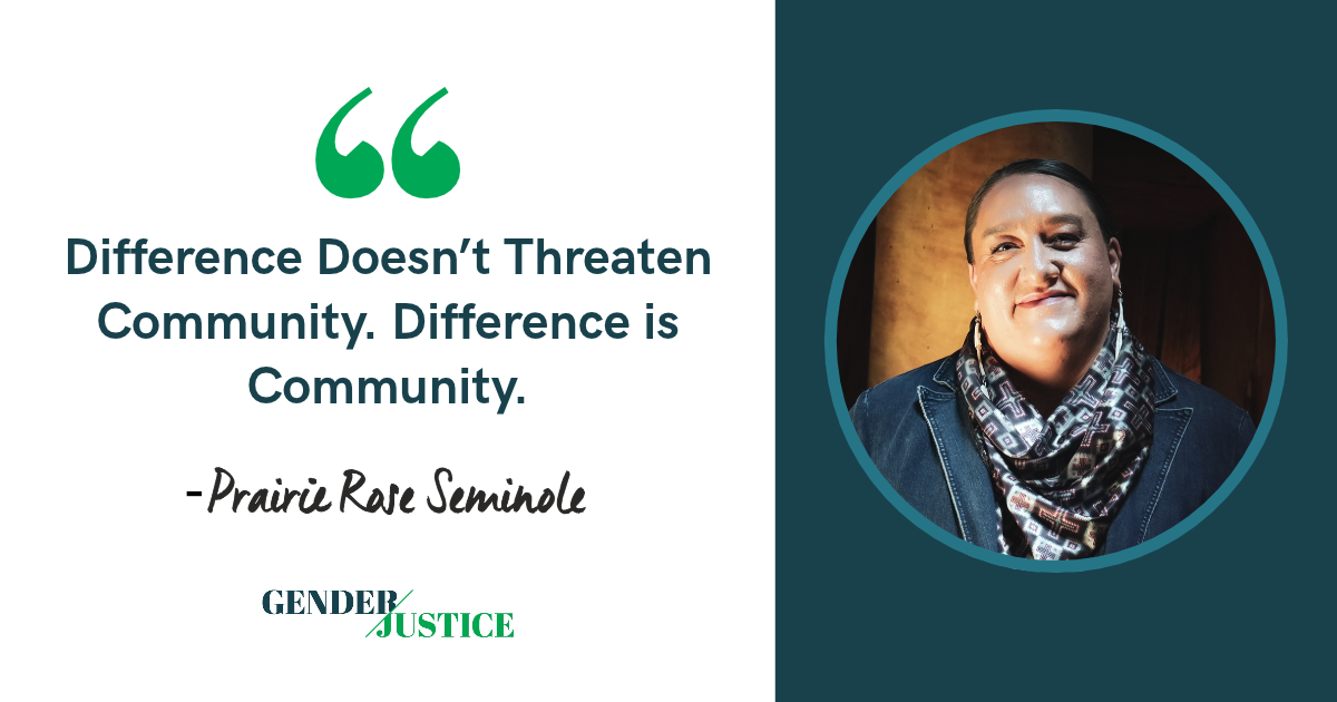 Difference Doesn’t Threaten Community. Difference is Community.